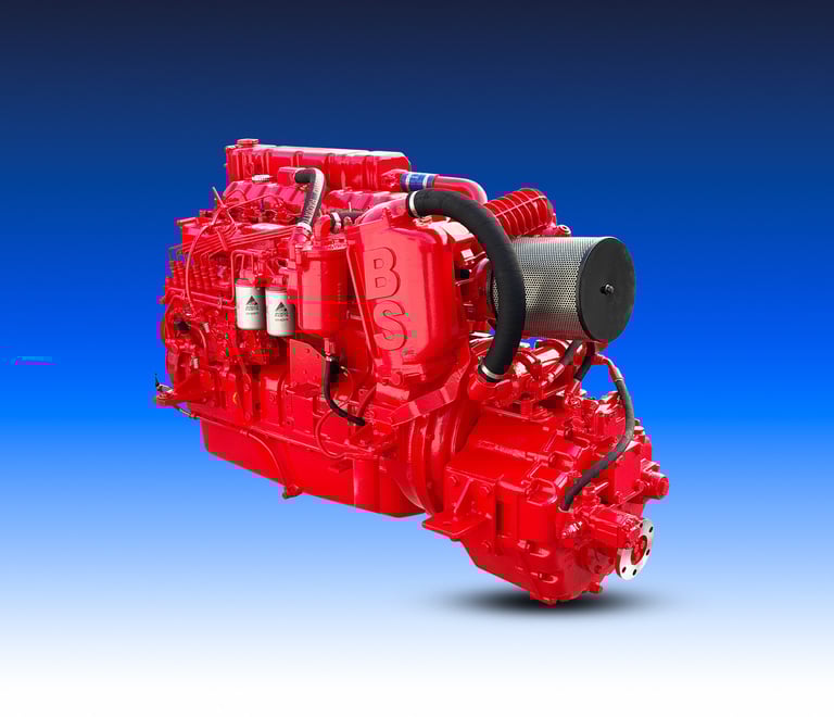 Motore marino meccanico Boni BV 6606