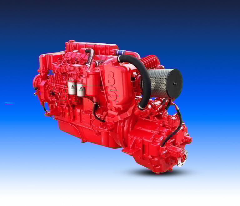 Motore marino meccanico Boni BV 8406