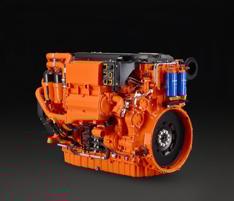 Motore Marino Scania modello DW 6