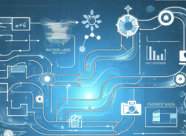 a blue and white background with a blue and white background with a blue and white