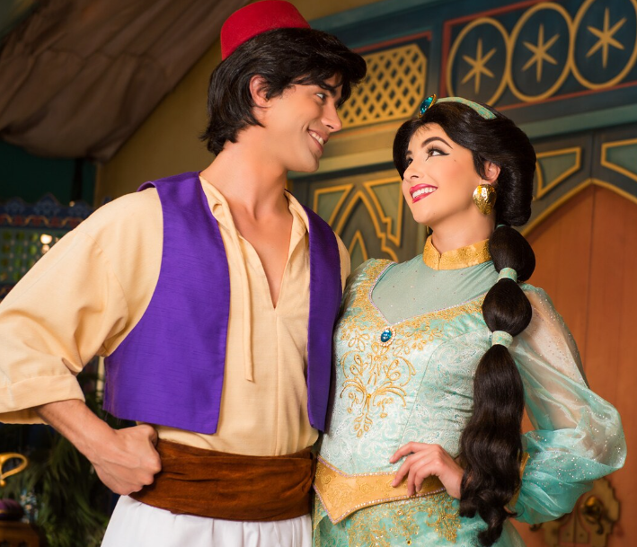 Conoce a los Personajes de Aladdin