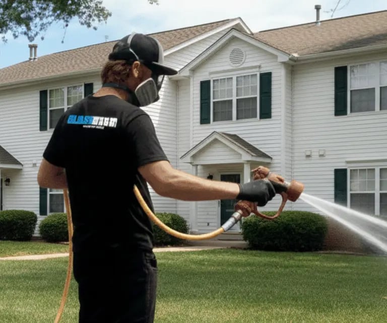 Trusted pressure washing near me for rental property exterior maintenance