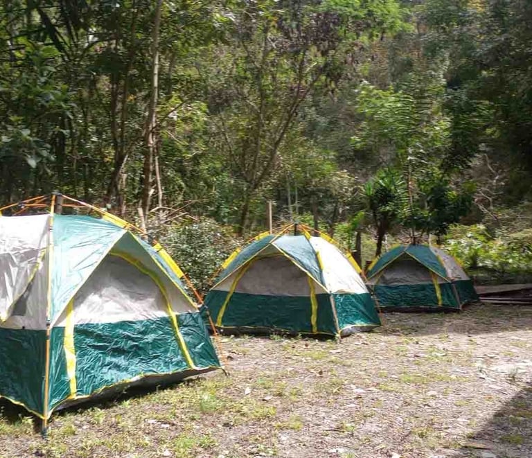 Camping en Cajamarca Tolima Finca Agroturistica el Castillo