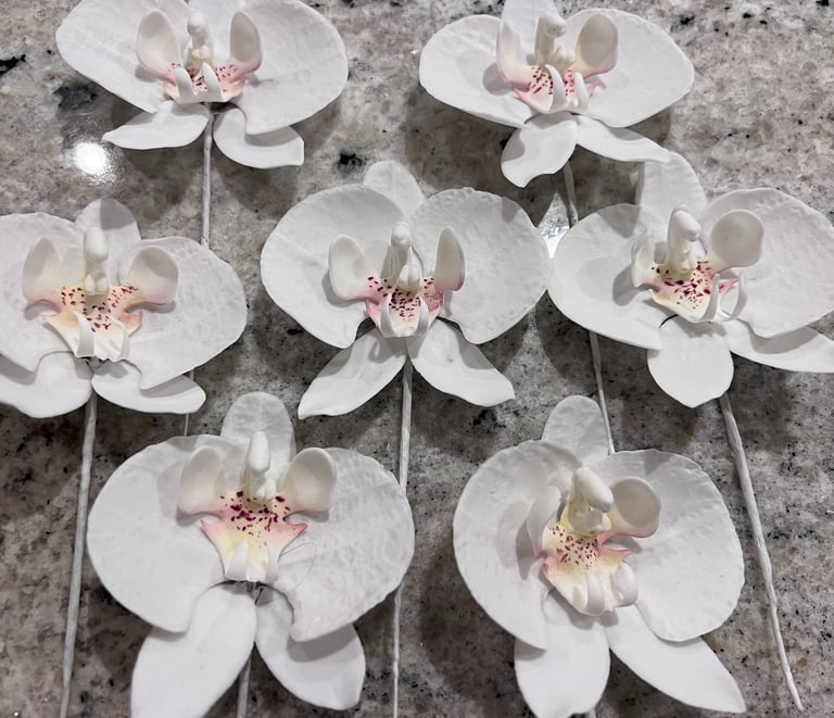 Moth Orchid Sugar Flowers For Cakes