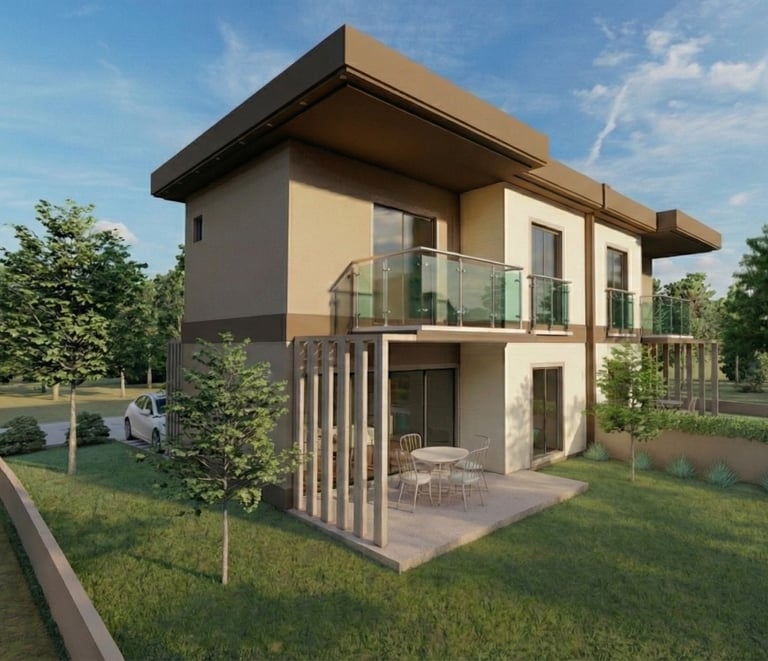 Konut nitelikli işyeri villa projeleri