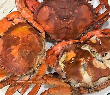 double skinned crabs