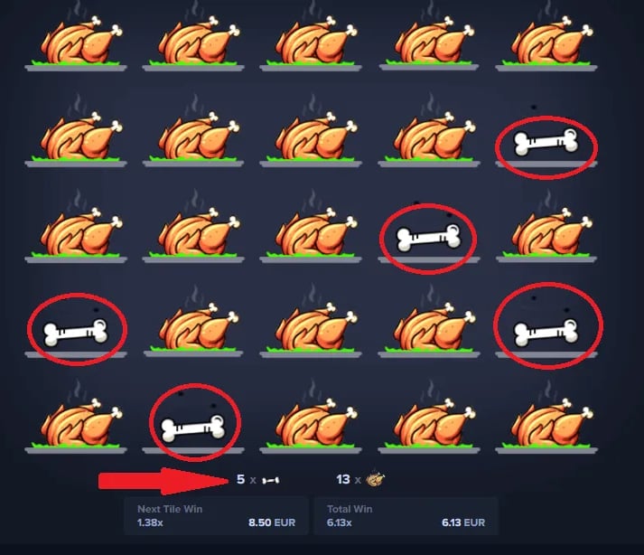 estrategia del pollo de mystake