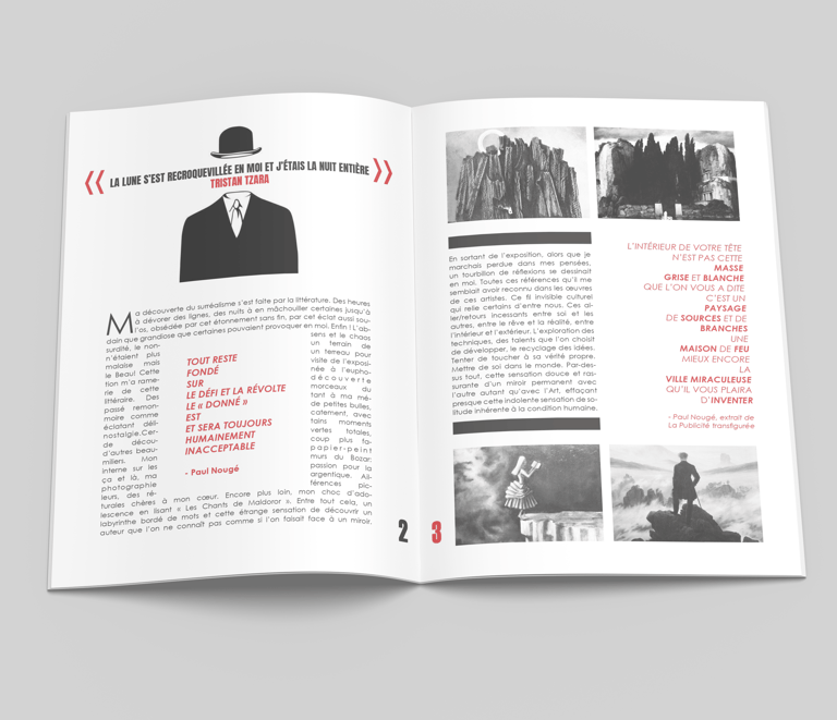 mise en page magazine livre brochure