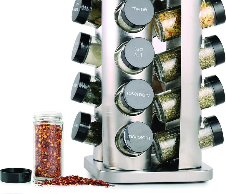 Revolving Spice Tower Organizer
