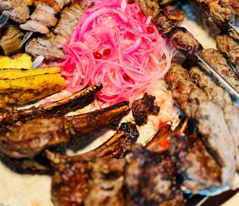 Ресторан Караван Мясо Еда Ташкент