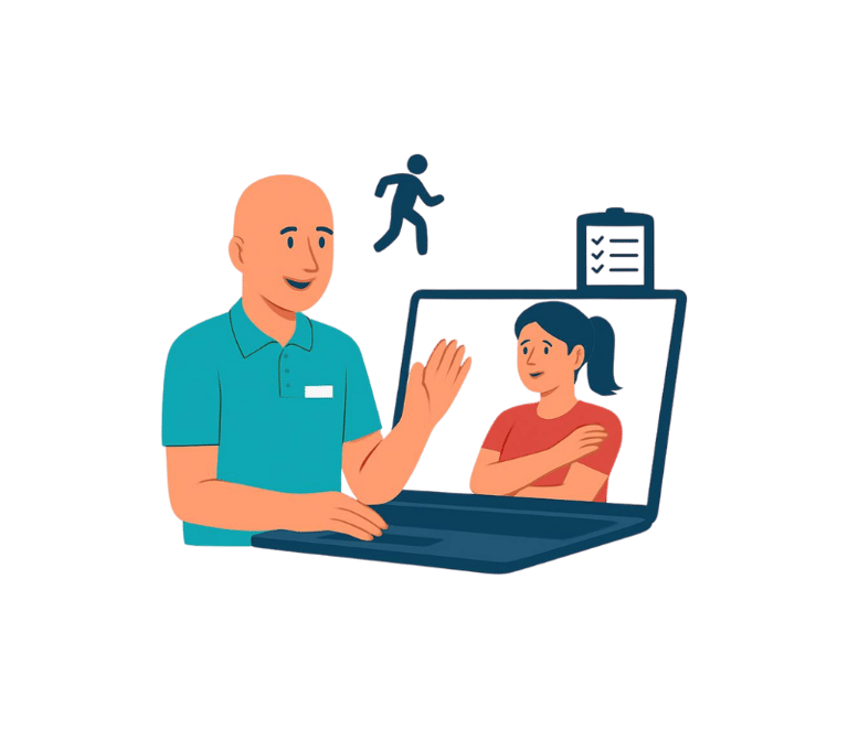 Consulenza fisioterapica online per pain coaching e follow-up