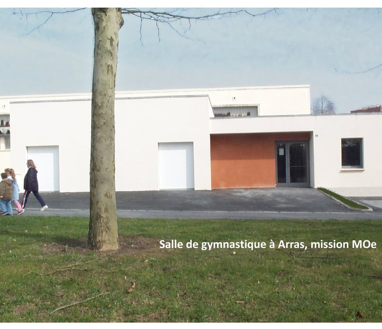 plandarchi Arras - Salle de gym­nas­ti­que à Ar­ras, mis­sion MOe