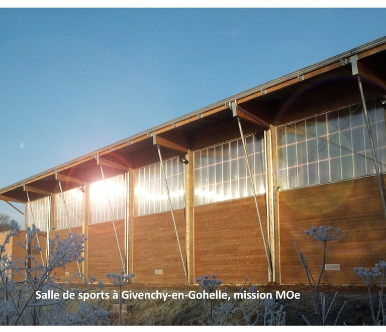 plandarchi Arras - Salle de sports à Gi­ven­chy-en-Gohelle, mis­sion MOe