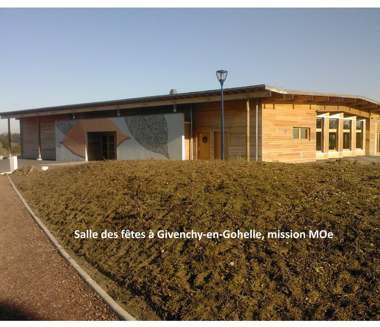 plandarchi Arras - Salle des fê­tes à Gi­ven­chy-en-Gohelle, mis­sion MOe