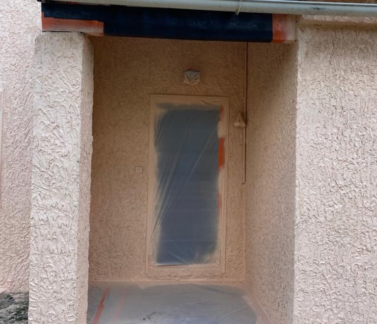 façade refaite en climate coating, isolant innovant sans modification architectural 