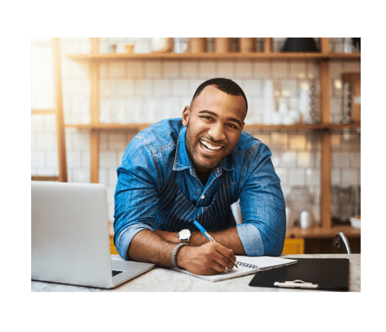 Remote assistant handling administrative work for a business client