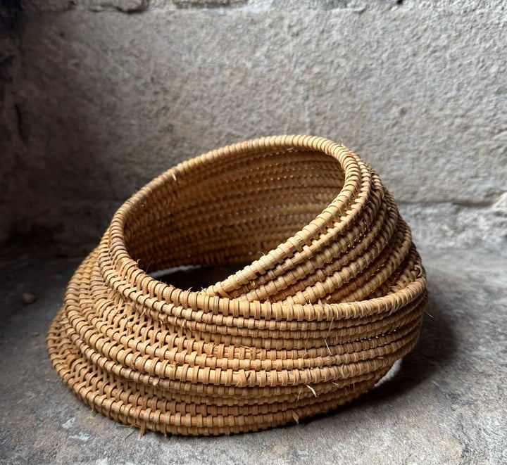 Covenant of Water I, 2025, cane, raw rattan