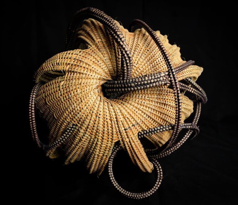 Not That Bad, 2024, cane, reed