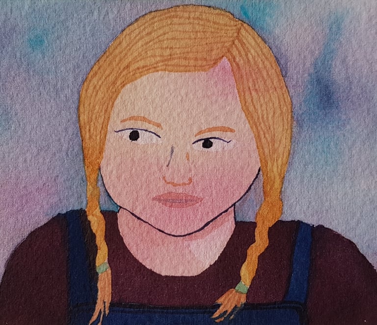 portrait aquarelle