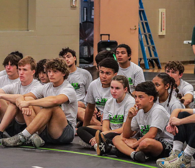 Wrestlers Learning