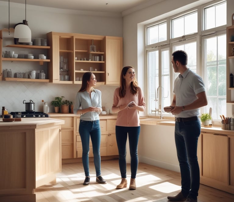 closeup photo of yellow and black handheld tool near white plastic locks