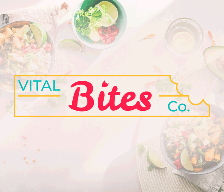 health bar branding, natural food logo design