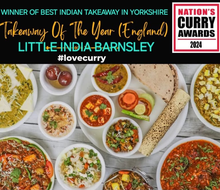 curry award 2016 Little India Barnsley