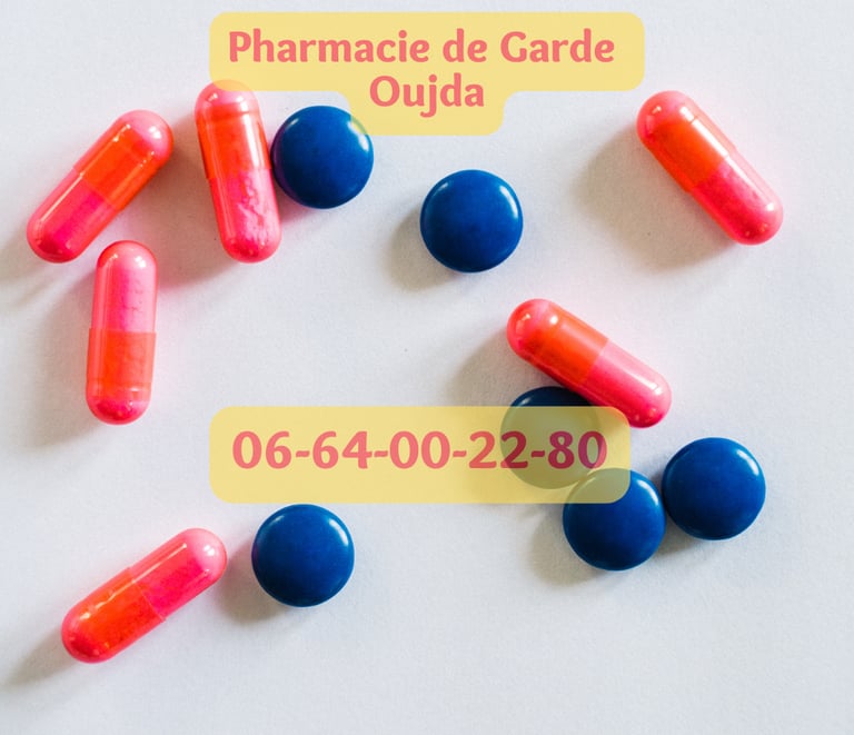 Pharmacies de garde à Oujda