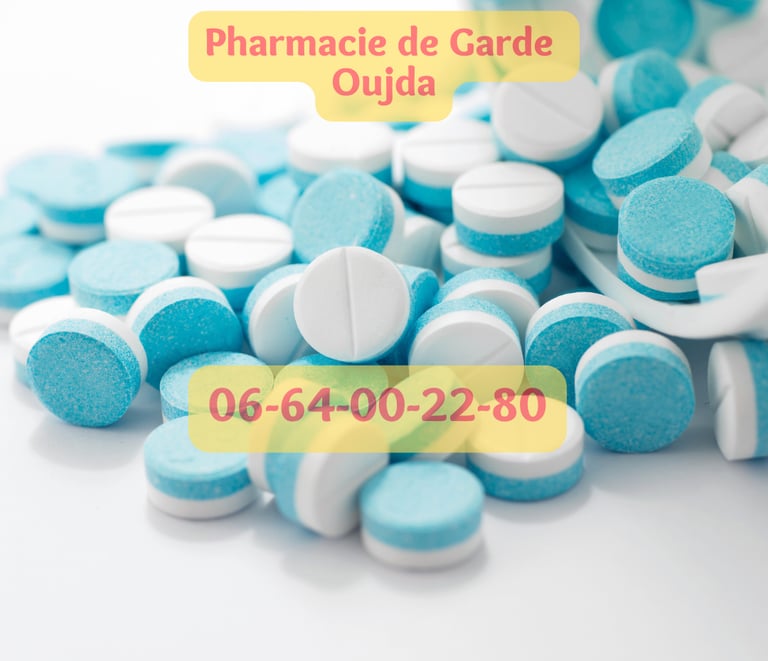 Pharmacies de garde à Oujda