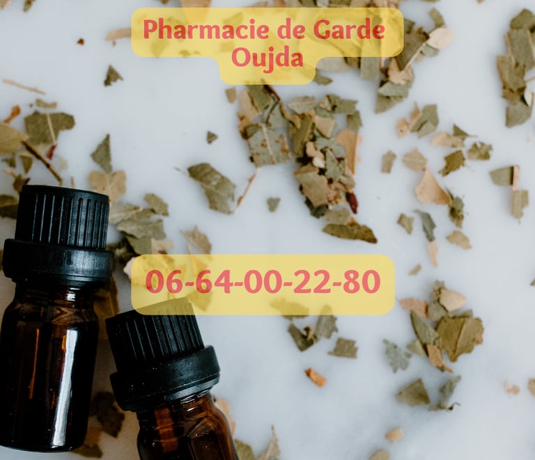 Pharmacies de garde à Oujda