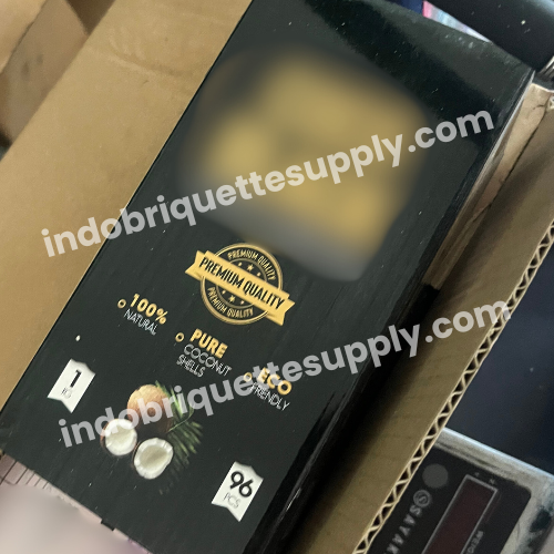 1KG Inner Box Packaging Full Color inside master box Coconut charcoal