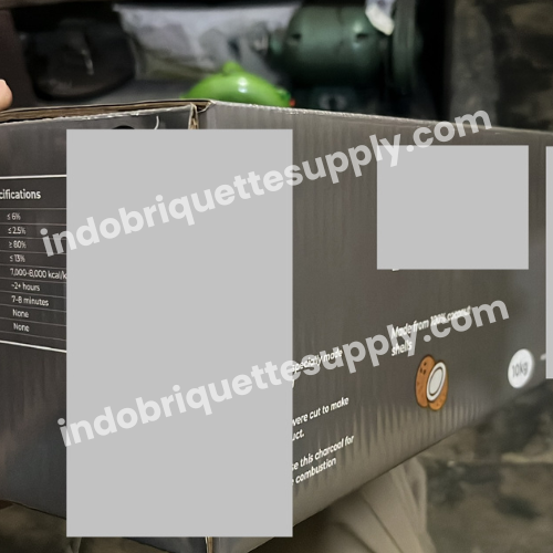 10kg Double-layer full color master box packaging coconut charcoal