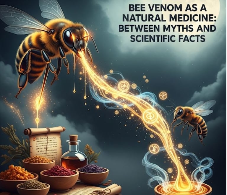 سم النحل كدواء طبيعي بين الأساطير والحقائق العلمية 🐝💉