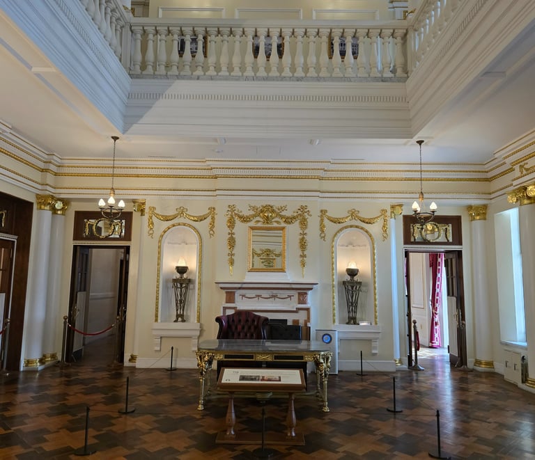 Seokjojeon reception area