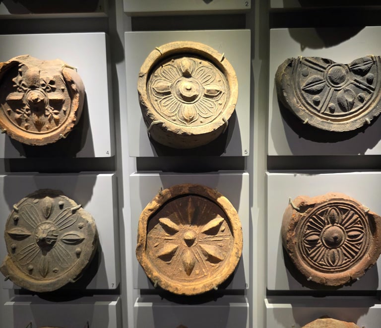 Flower pattern wadang tiles