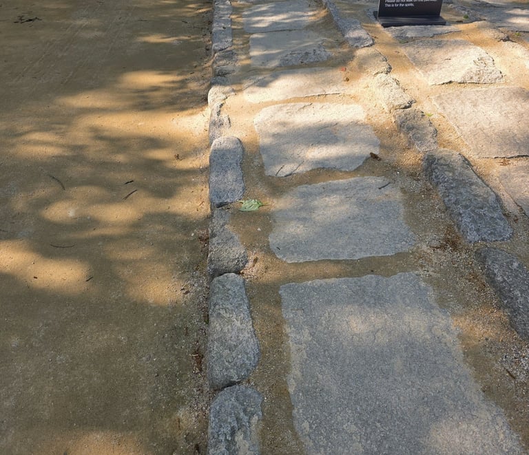 Spirit path at Jongmyo Shrine