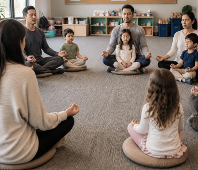 Sophrologie ludique : atelier duo un enfant-un parent pour mieux vivre les émotions.