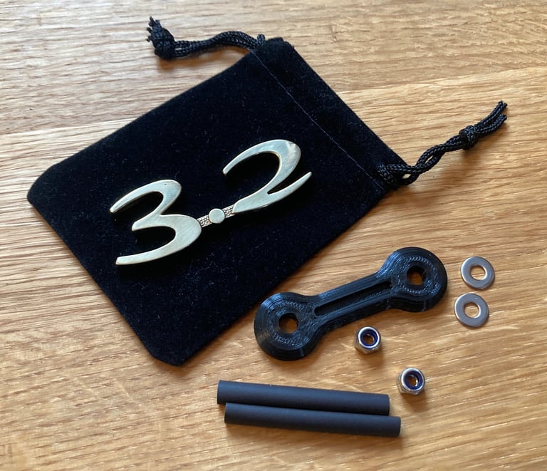 grid logo creation 3D brass print 3D Classic