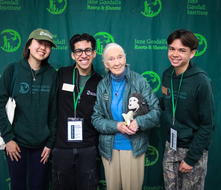 Meeting Jane Goodall