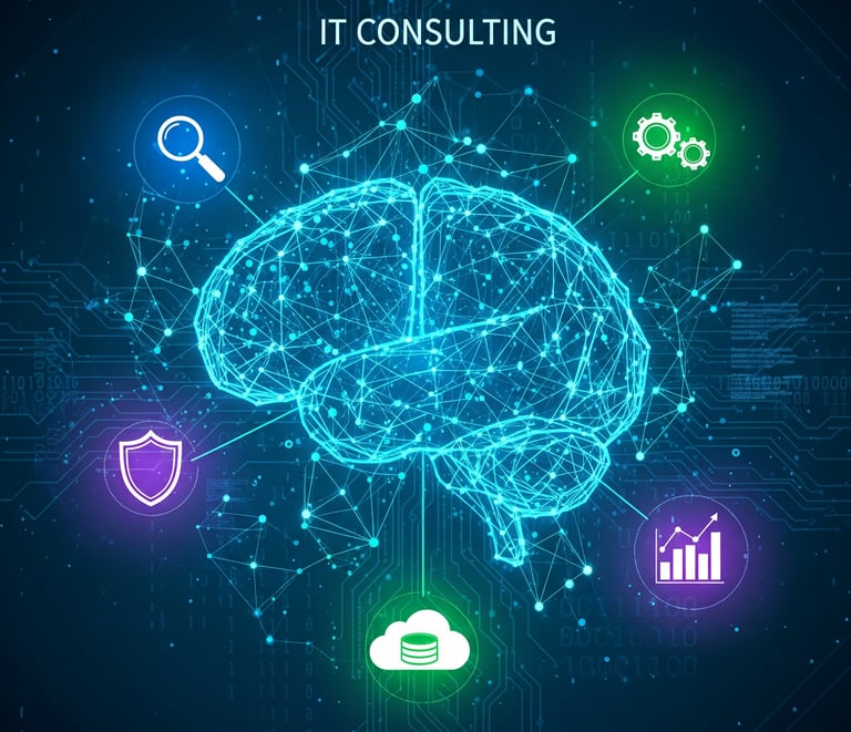 a brain scang with a brain scang on it
