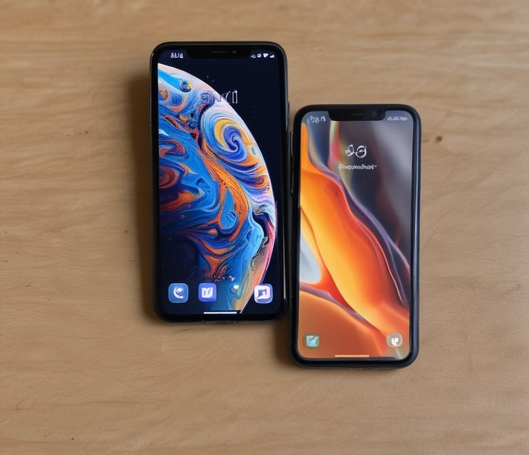 silver iphone 6 on macbook