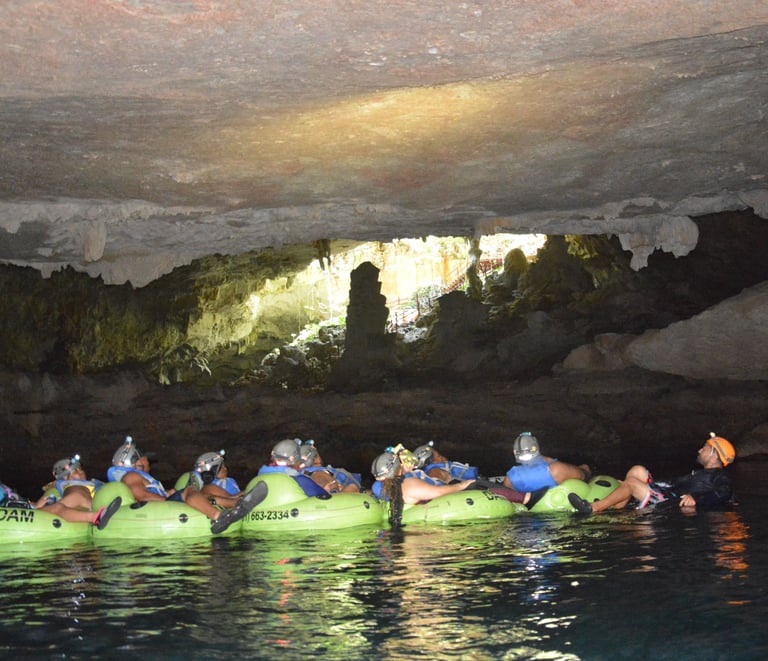 Cenote at the Crystal Cave with Jaguar Paw 