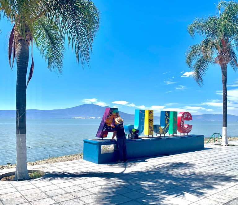 Malecon in Ajijic