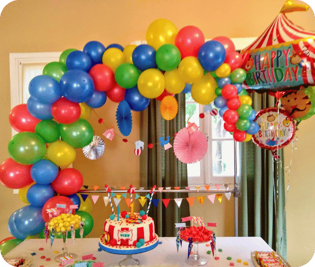 Globos para cumpleaños infantiles