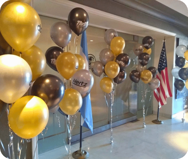 Globos impresos publicitarios