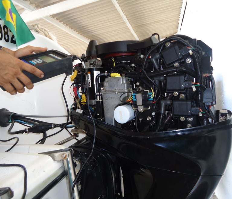 Motor de popa mercury 4 tempos injeção eletrônica Aracaju