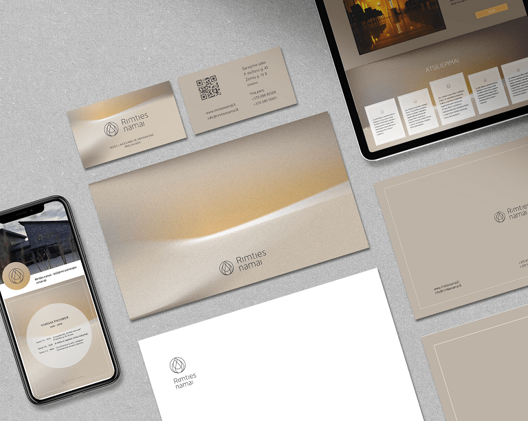 Rimties namai vizualinis identitetas