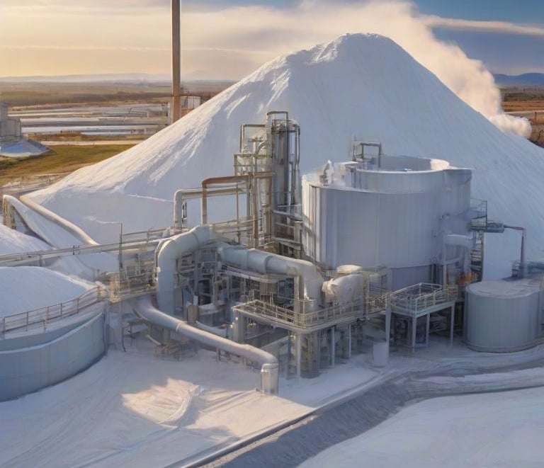 Silica flour untuk industri migas