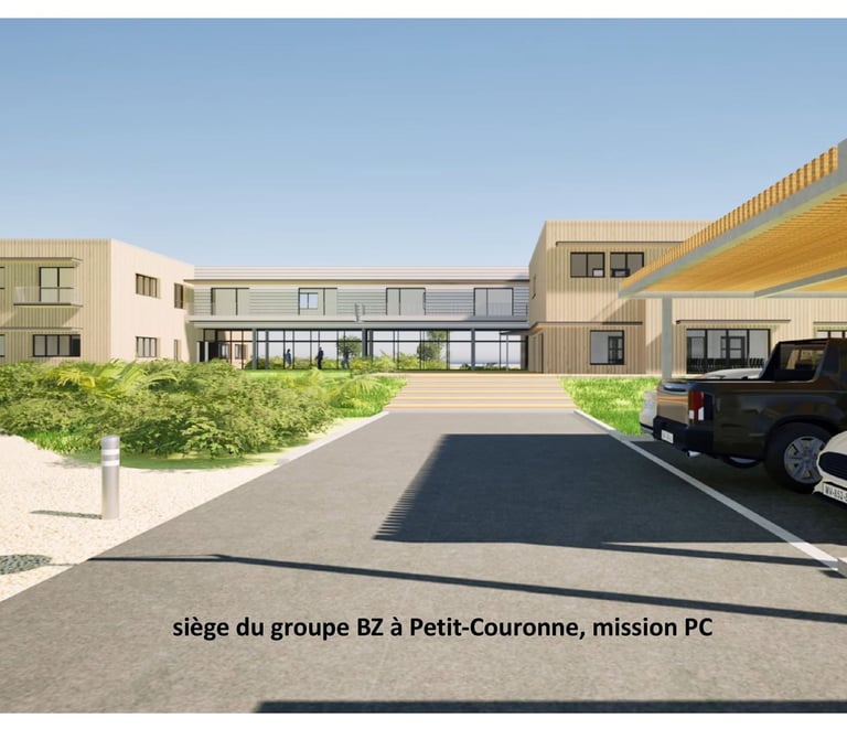 plandarchi Arras - siège du groupe BZ à Pe­tit-Cou­ronne, mis­sion PC