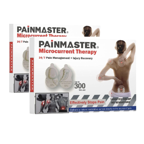 Twin pack of Painmaster Microcurrent Therapy patches.